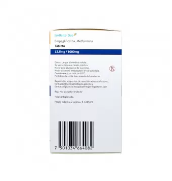 JARDIANZ DUO 12.5MG/1000MG CON 60 TABLETAS (1)