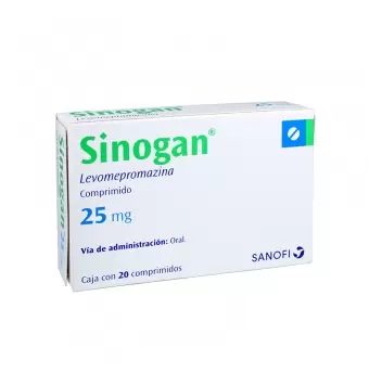 SINOGAN 25 MG CON 20 COMPRIMIDOS