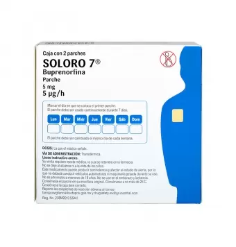 SOLORO 7 CON 2 PARCHES DE 5 MG (1)