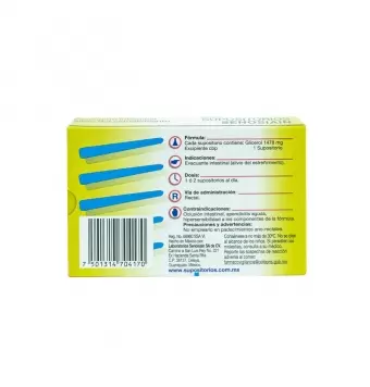 SENOSIAIN BEBÉ CON 20 SUPOSITORIOS (1)