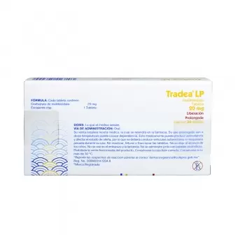 TRADEA LP 20 MG CON 30 TABLETAS (1)