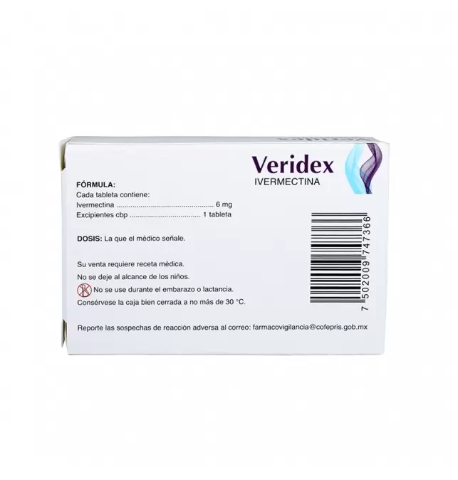 ivermectina veridex 4 tabletas