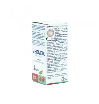 VERMOX 1 DÍA 60 MG SUSPENSIÓN DE 10 ML (1)