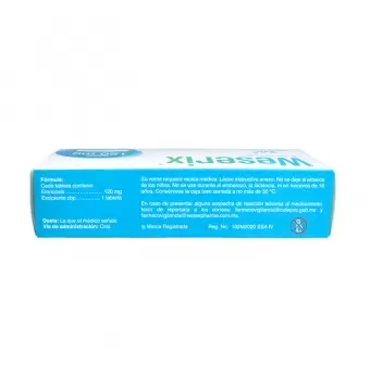 WESERIX 120 MG CON 7 TABLETAS (1)