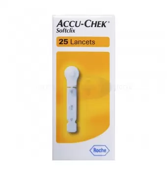 LANCETAS ACCU-CHEK SOFTCLIX CON 25 PIEZAS