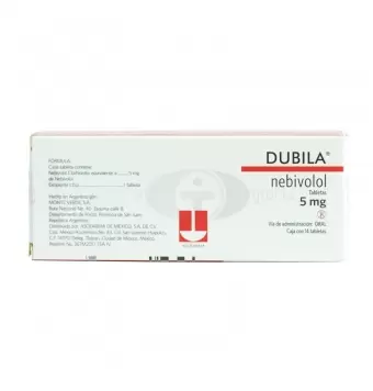 DUBILA 5 MG CON 14 TABLETAS (1)