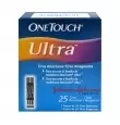 TIRAS ONE TOUCH ULTRA REACTIVAS CON 25 PIEZAS