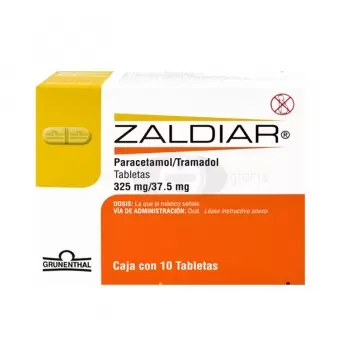 ZALDIAR 325MG/37.5MG CON 10 TABLETAS