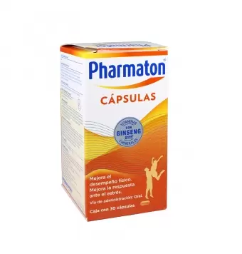 PHARMATON BANDA AZUL CON 30 CÁPSULAS