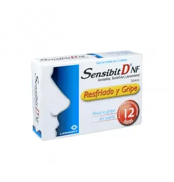 SENSIBIT D CON 12 TABLETAS