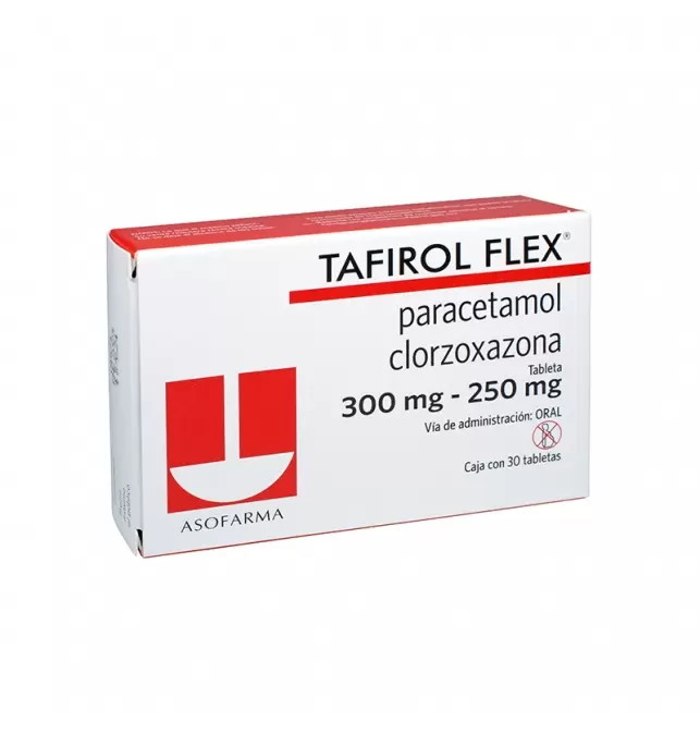 TAFIROL FLEX 300MG/250MG CON 30 TABLETAS