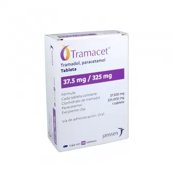 TRAMACET 37.5MG/325MG CON 20 TABLETAS