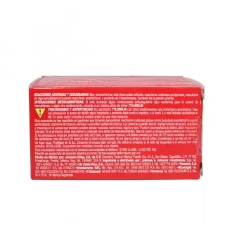 TYLENOL CAPLETS 500 MG CON 20 TABLETAS (1)