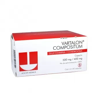 VARTALON COMPOSITUM 500M/400MG CON 60 CÁPSULAS