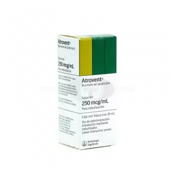 ATROVENT 250 MCG SOLUCIÓN FRASCO CON 20 ML