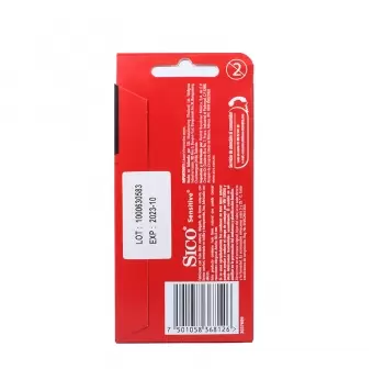 PRESERVATIVO SICO SENSITIVE BLISTER CON 3 PIEZAS (1)