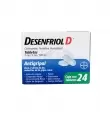 DESENFRIOL D 2MG/5MG/500MG CON 24 TABLETAS