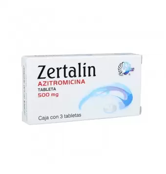 ZERTALIN 500 MG CON 3 TABLETAS