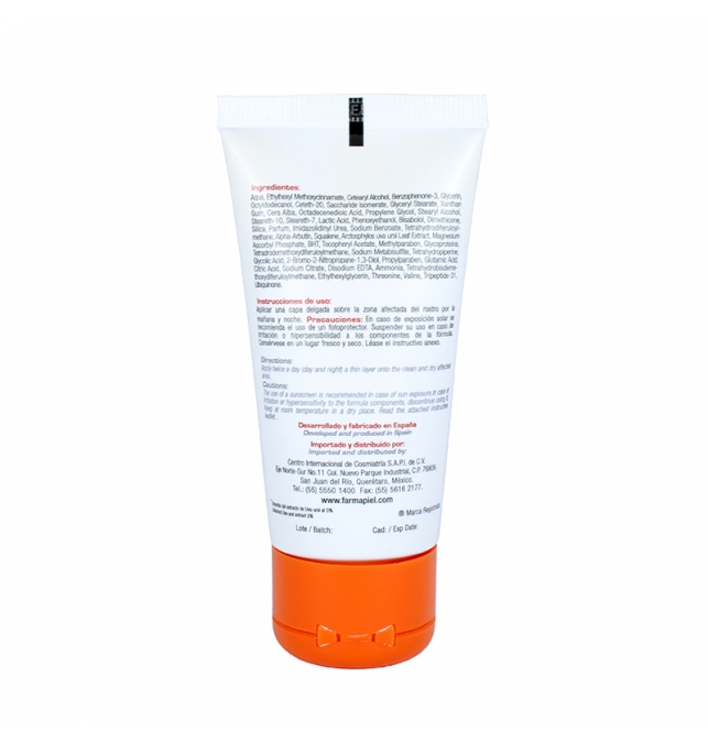 crema facial despigmentante