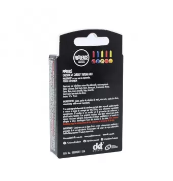 PRESERVATIVO PRUDENCE CARIBEAN CON 5 PIEZAS (1)