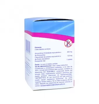 VALCLAN 500MG/125MG CON 10 TABLETAS (1)