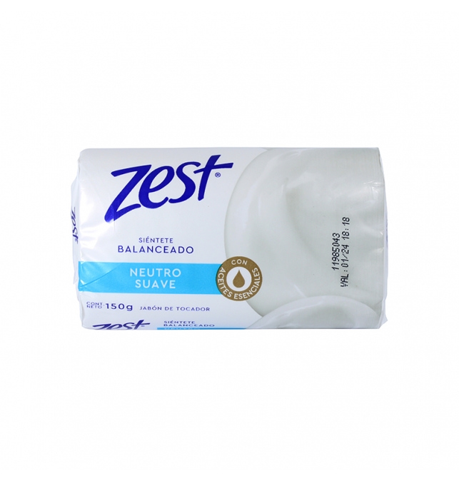 JabÓn Zest Neutro Suave Con 150 G 4472