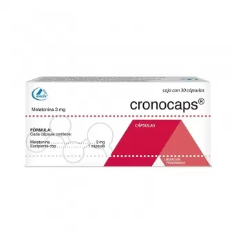 CRONOCAPS 3 MG CAJA CON 30 CAPSULAS