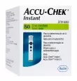 TIRAS ACCU-CHEK INSTANT CON 50 PIEZAS