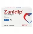 ZANIDIP 20MG CAJA CON 14 TABLETAS