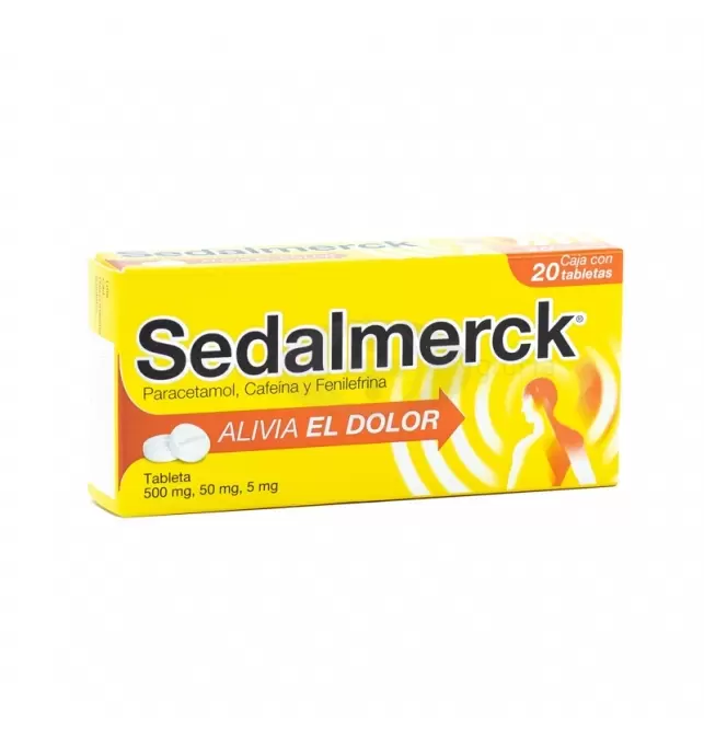 SEDALMERCK BLIST CON 20 TABLETAS