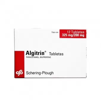 ALGITRIN 325MG/200MG CAJA CON 12 TABLETAS