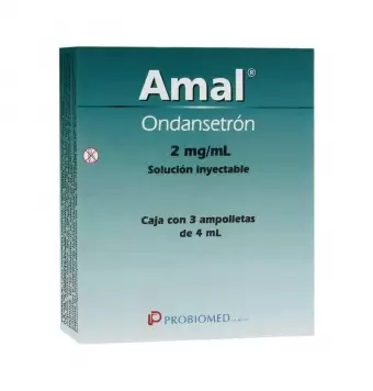 AMAL 2MG/ML SOLUCIÓN INYECTABLE CAJA CON 3 AMPOLLETAS DE 4ML