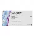 SOLIQUA SOLUCION INYECTABLE 100U/33MCG/ML CAJA CON 1 PLUMA PRECARGADA CON 3ML