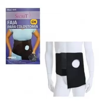 FAJA PARA COLOSTOMIA UNISEX TALLA CHICA BODY SECRET