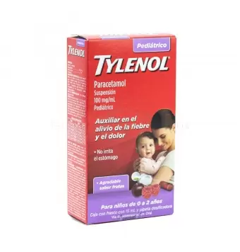 TYLENOL PEDIÁTRICO FRASCO SABOR CEREZA DE 15 ML